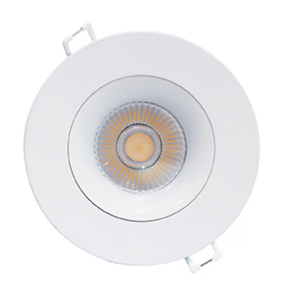 GIMBAL MODULE 12W 120V 2700/3000/3500/4000/5000K 3.5IN 40Â° WHITE ROUND 850lm