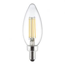 Stanpro (Standard Products Inc.) 70330 - LED Filament Lamp B11 E12 Base 4.5W 120V 40K 500LM Clear Vertical Dim St andard