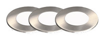 Stanpro (Standard Products Inc.) 67177 - UNDERCABINET KIT OF 3 LOW VOLTAGE PUCKS 2.2 W 12 V 3000K BRUSHED NICKE L 150 LM