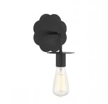 Savoy House Meridian CA M90104MBK - 1-Light Wall Sconce in Matte Black