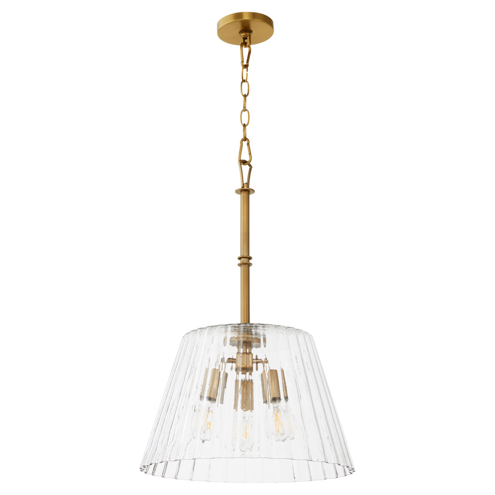 LAWTON 16&#34; PENDANT - BRUSHED BRASS