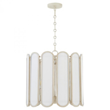 Quorum 824-4-52 - Belleview 4 Light Pendant, Wash Oak