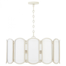 Quorum 824-5-52 - Belleview 5 Light  Pendant, Wash Oak