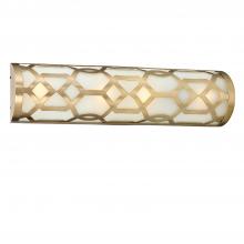 CRYSTORAMA 2264-AG-LED - Libby Langdon Jennings Integrated LED Aged Brass Sconce