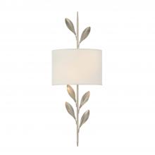 CRYSTORAMA 501-SA - Broche 2 Light Antique Silver Sconce