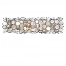 CRYSTORAMA 526-SA - Palla 4 Light Antique Silver Sconce