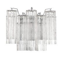CRYSTORAMA ADD-302-CH-CL - Addis 2 Light Polished Chrome Sconce