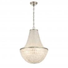 CRYSTORAMA BRI-3006-SA - Brielle 6 Light Antique Silver Chandelier