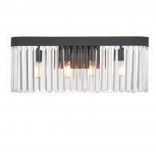 CRYSTORAMA EMO-5403-BF - Emory 4 Light Black Forged Sconce