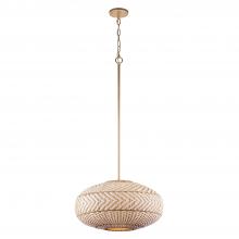 CRYSTORAMA ZAN-9014-SG - Zanzibar 4 Light Soft Gold Pendant