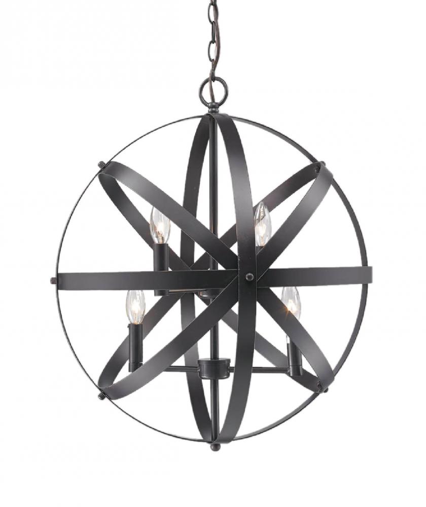 Chandelier Dark Brown