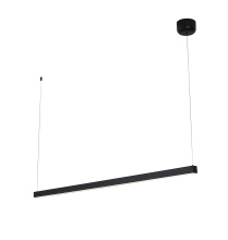 Bethel International LTY03C55BLK - Matte Black LED Chandelier