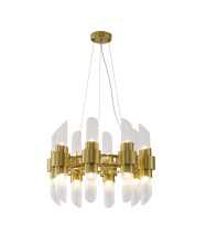 Bethel International MU130C24BR - Satin Brass Chandelier