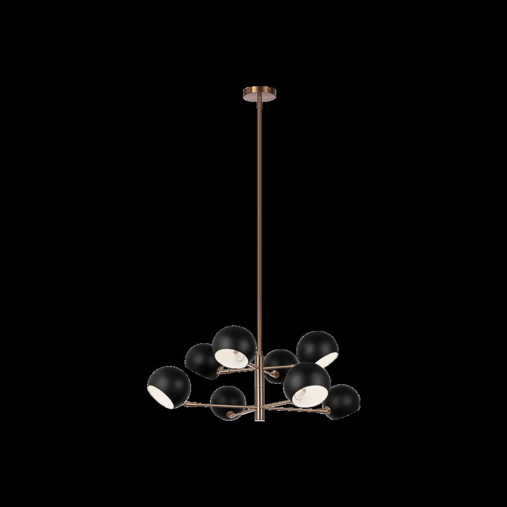 Orb Matte Black Pendant