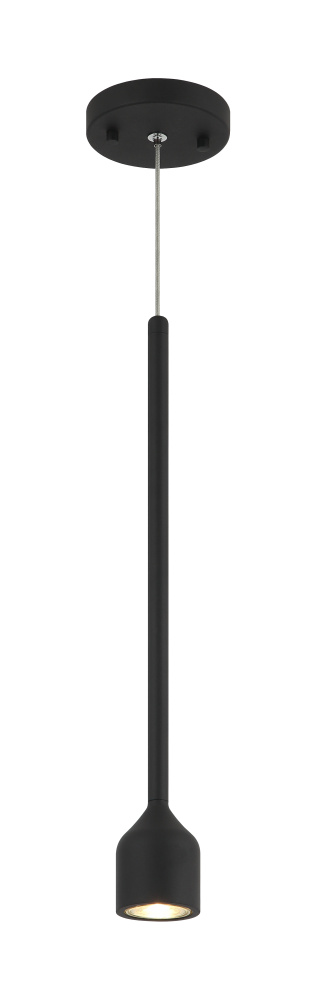 Lumenagio Matte Black Pendant