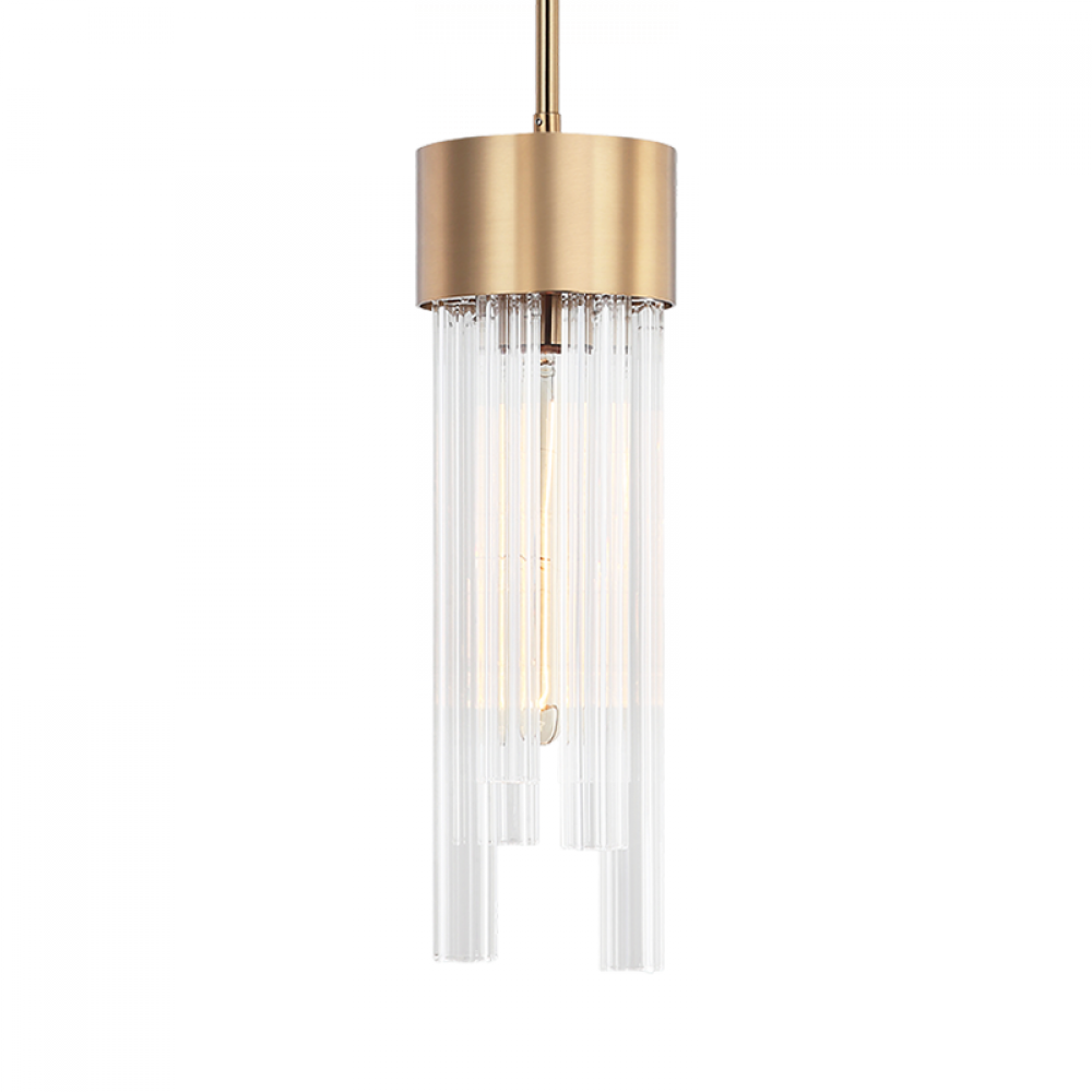 Kellan Aged Gold Brass Pendant