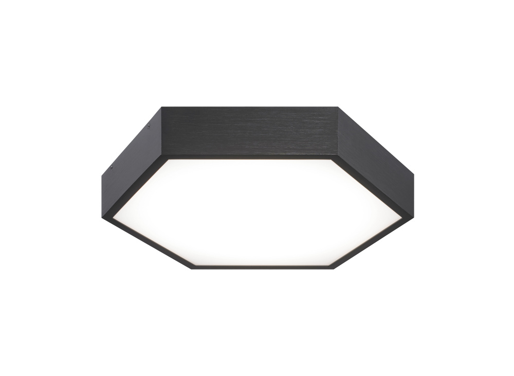 Hexol Oxidized Black Flush Mounts