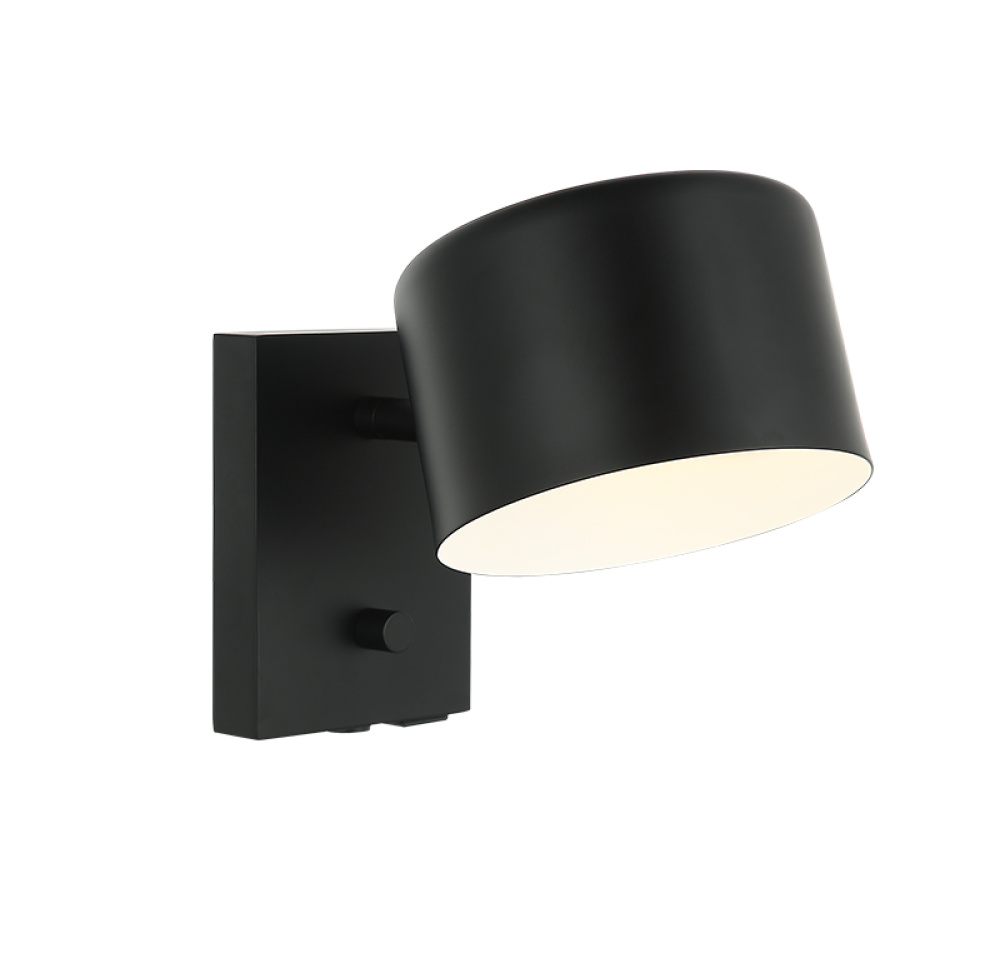 Clinton Black Wall Sconce