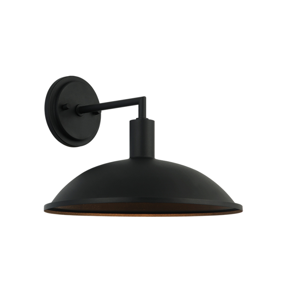 Farmley Matte Black Outdoor Lighting