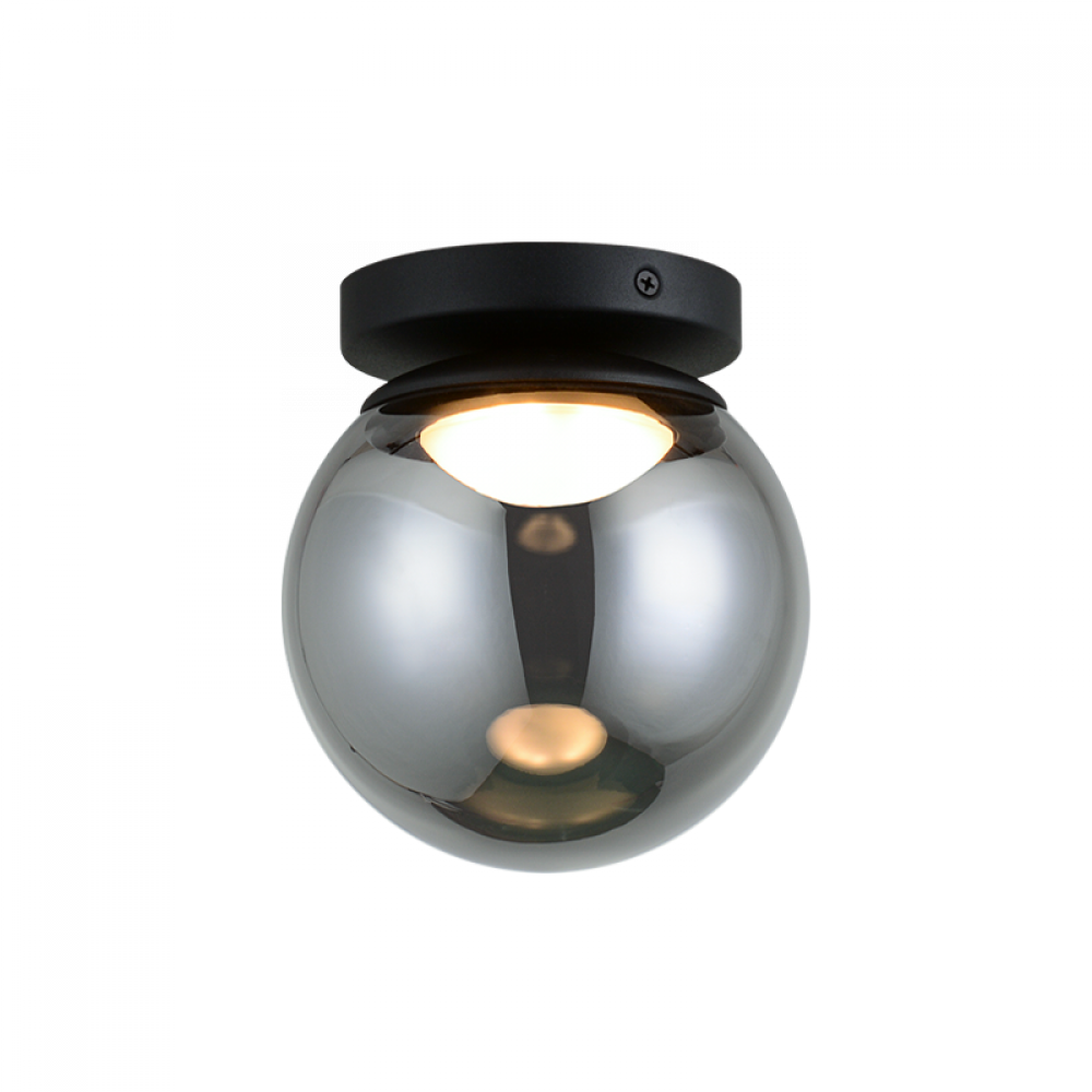 Boble Matte Black Flush Mounts