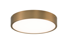 Matteo Lighting M13701AG - Plato Aged Gold Brass Flush Mounts