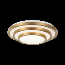 Matteo Lighting M18919AG - Helix Aged Gold Brass Flush Mounts