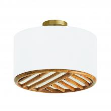 Capital Canada 247431MA - 3-Light Semi-Flush