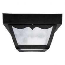 Capital Canada 9237BK - 1 Light Outdoor Flush Mount