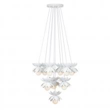 Savoy House Canada 1-6914-10-47 - Pacha 10-Light Chandelier in White Cashmere by Breegan Jane