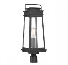 Savoy House Canada 5-817-BK - Boone 1-Light Outdoor Post Lantern in Matte Black