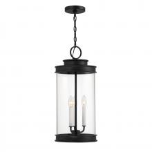 Savoy House Canada 5-901-BK - Englewood 3-Light Outdoor Hanging Lantern in Matte Black