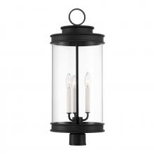 Savoy House Canada 5-902-BK - Englewood 3-Light Outdoor Post Lantern in Matte Black
