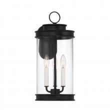 Savoy House Canada 5-905-BK - Englewood 3-Light Outdoor Wall Lantern in Matte Black