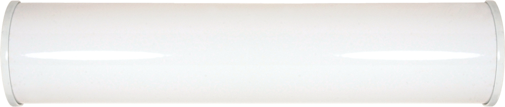 Crispo LED - 25&#34;- Vanity with White Acrylic Lens - White Finish