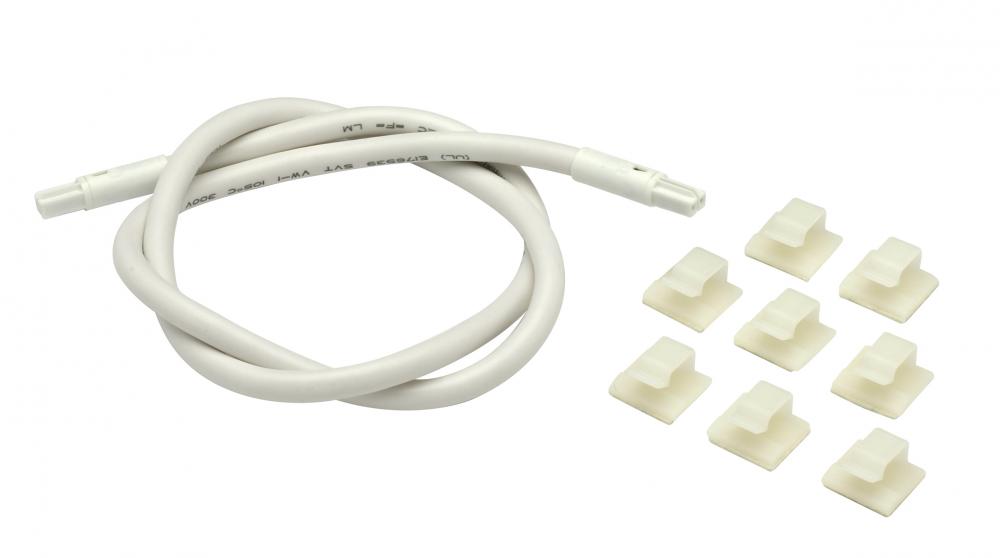 Connecting Cable - 24&#34; Length - For Thread LED Products - White Finish