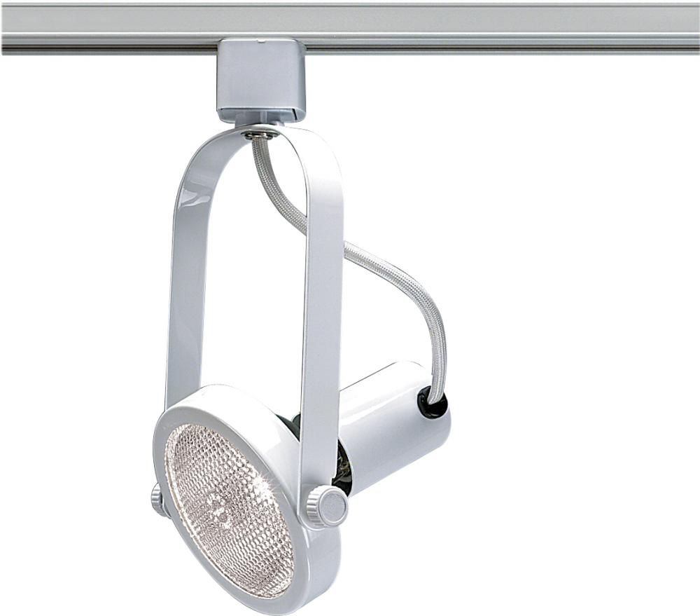 1 Light - PAR38 - Track Head - Gimbal Ring