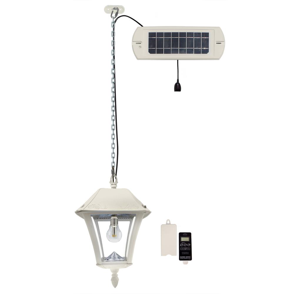 Baytown II Solar Light Outdoor Pendant Chandelier Hanging Light With Remote Control For Pergola Gaze