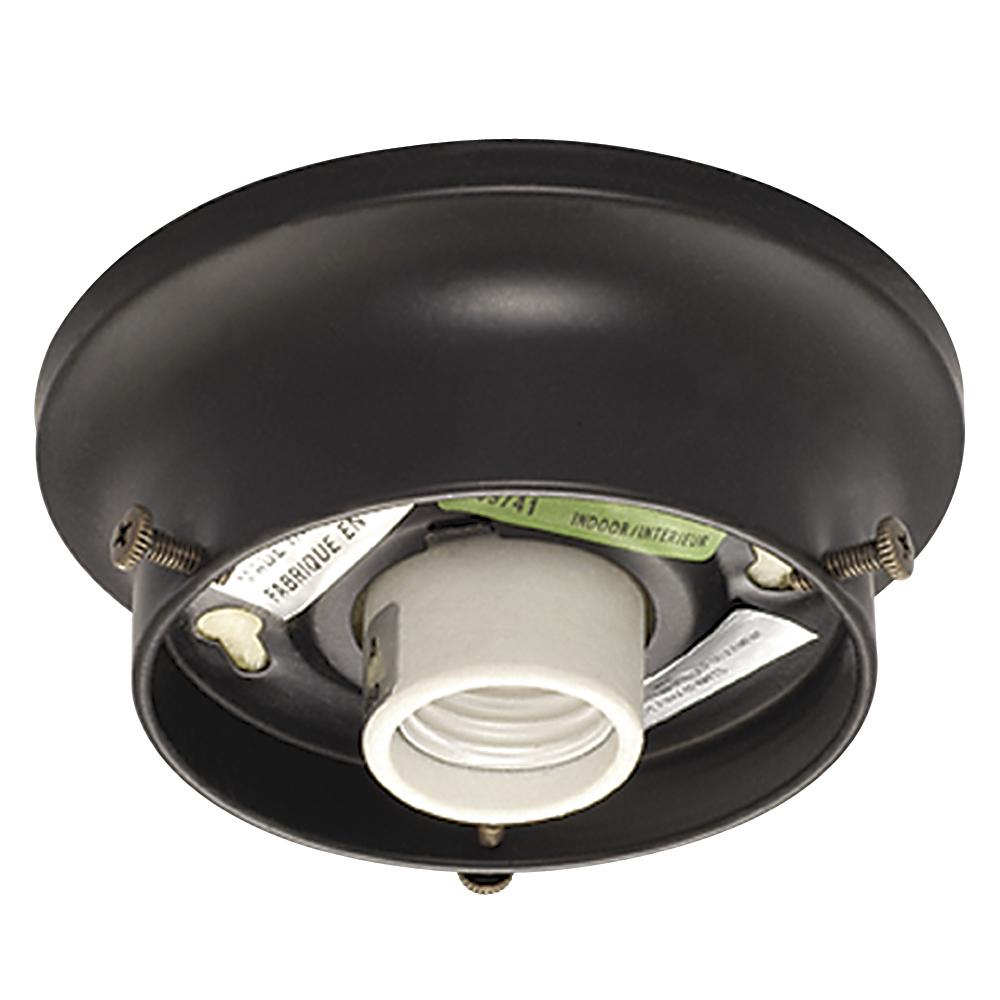 3-1/4&#34; Ceiling Holder - Black