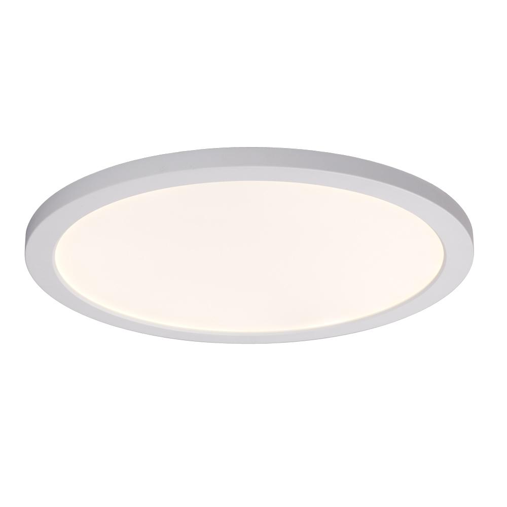 12&#34; 120V AC LED Slimline Surface Mount WH 24W 5CCT