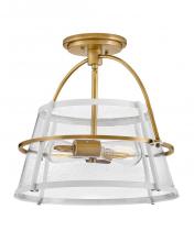 Hinkley Canada 38111HB-PT - Medium Semi-Flush Mount