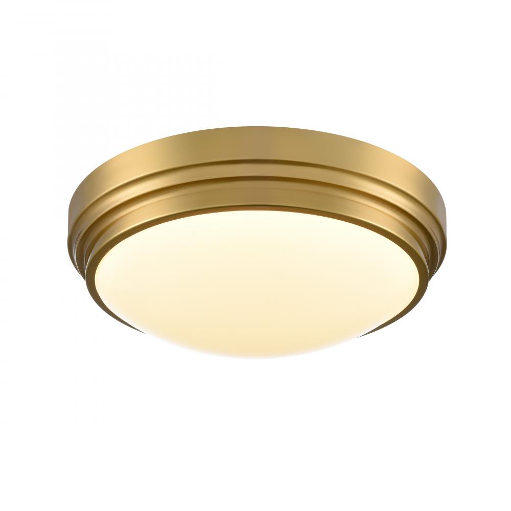 ALGOMA 13&#34; LED FLUSH MOUNT