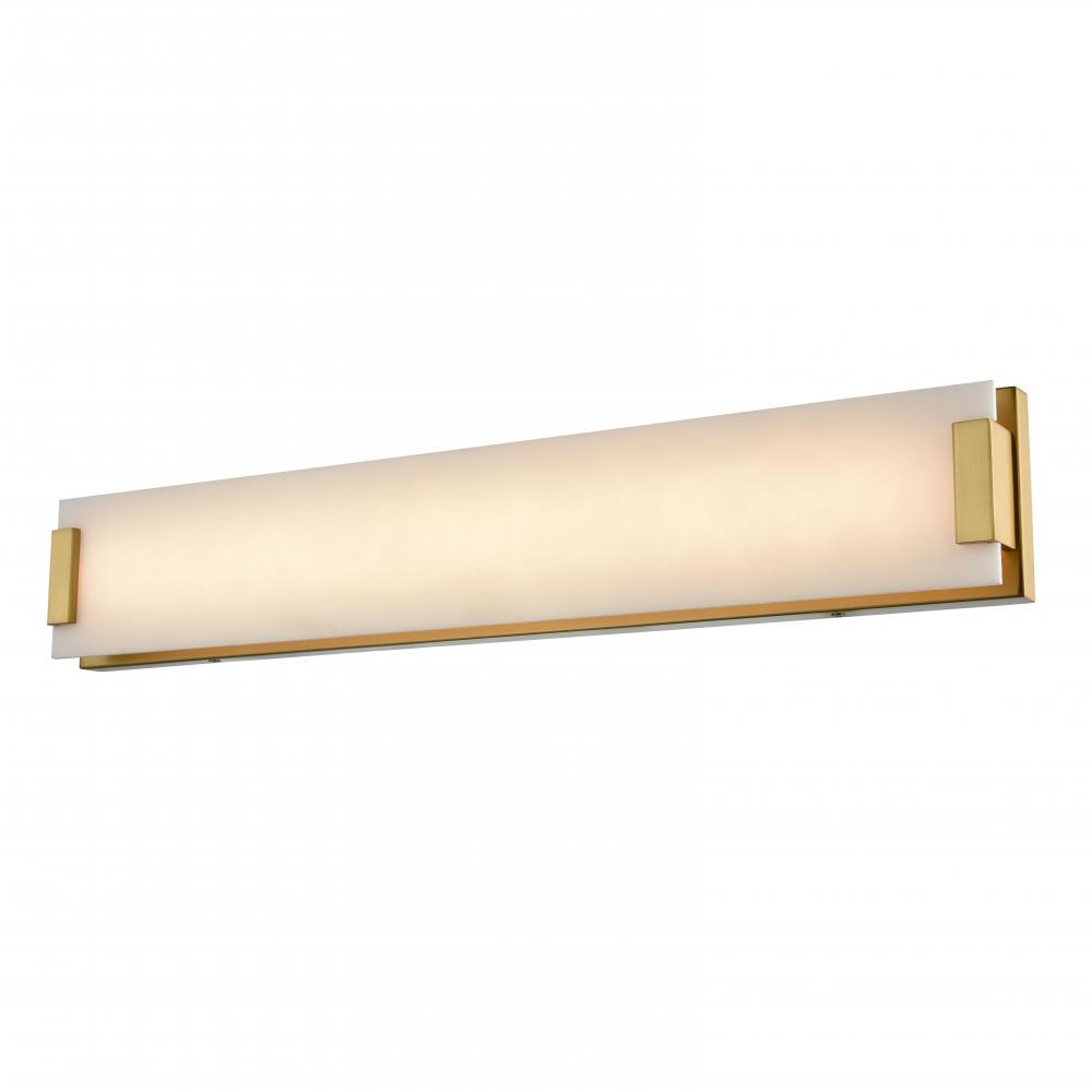 Torrance 24&#34; Vanity, Brass wth no vein alab.
