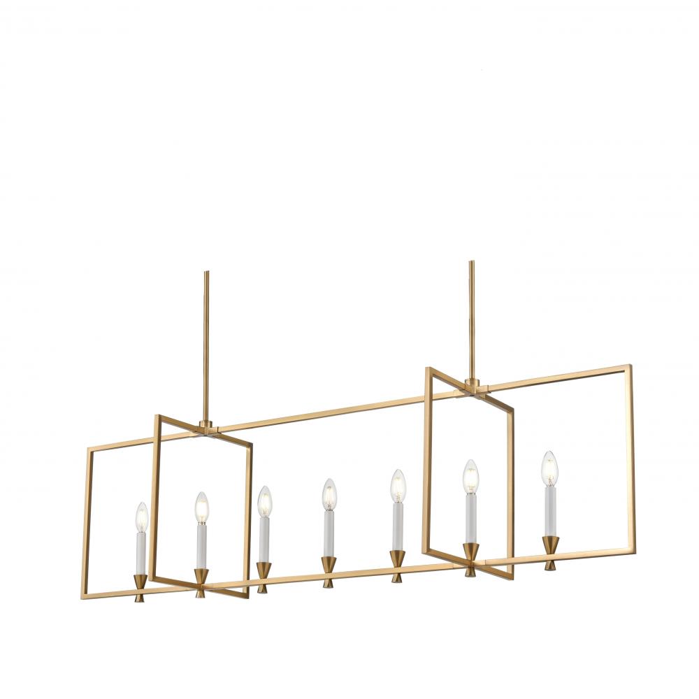Carisbrooke 56&#34; Linear, Brass