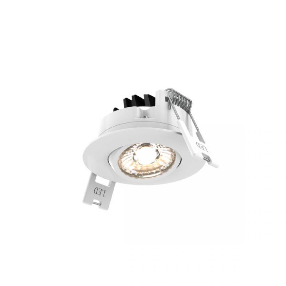 2&#39;&#39; LED Round Gimbal, 5CCT - universal 120V-347V, 0-10V dimming