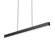 Dals LNPD48-CC-V-BK - Pendant linear 4' 5CCT 0-10V dimming (120-277-347V)
