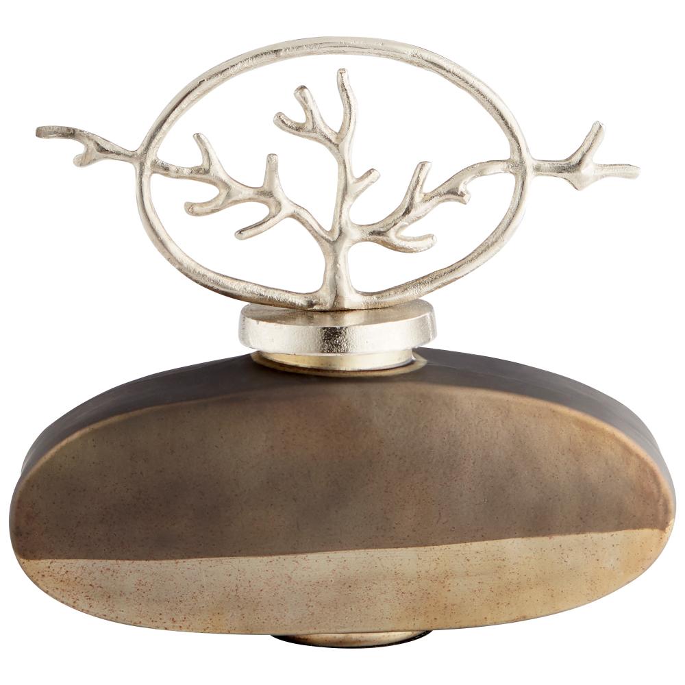 Round Viewleaf Sculpture