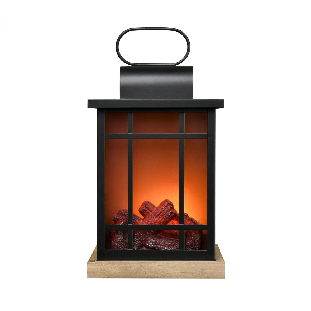 10.25 in Dec LED Fireplace (4 pack)