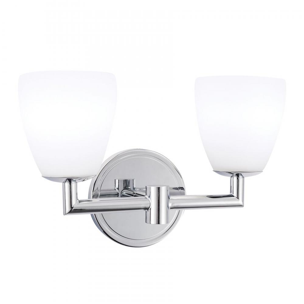 Chancellor 11&#39;&#39; Wide Integrated LED Vanity Light - Chrome
