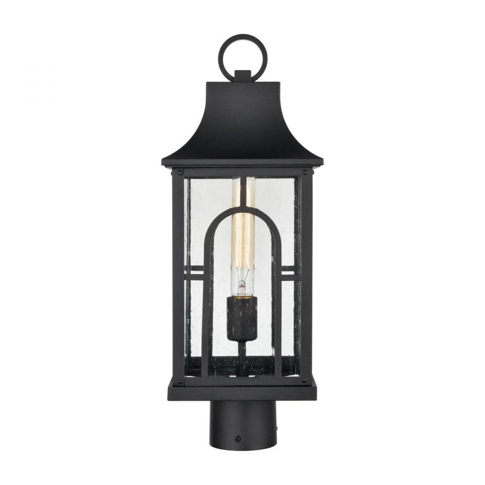 Triumph 19.75&#39;&#39; High 1-Light Outdoor Post Light - Textured Black