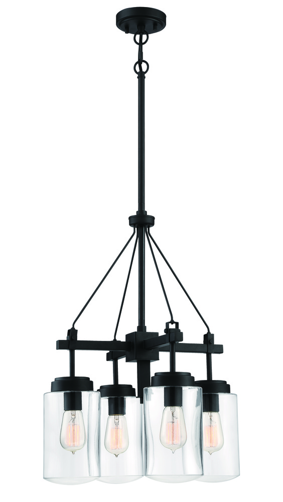 4 Light Outdoor Chandelier